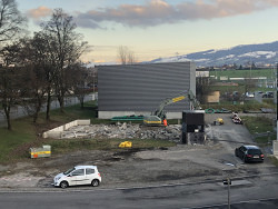 Abbruch für neues Infrastrukturgebäude ARA Morgental