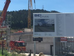 Decke über EG beim Gewerbehaus be!Park in Bühler 