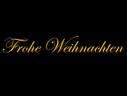 Frohe Weihnachten 