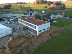 Gewerbezentrum Obere Au im Bühler abgerüstet