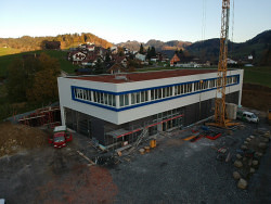 Gewerbezentrum Obere Au im Bühler abgerüstet