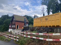 Neubau Bad Sonder Haus Pini Baustart erfolgt