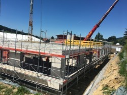 Decke über EG beim Gewerbehaus be!Park in Bühler 