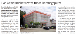 Sanierung Gemeindehaus Teufen 